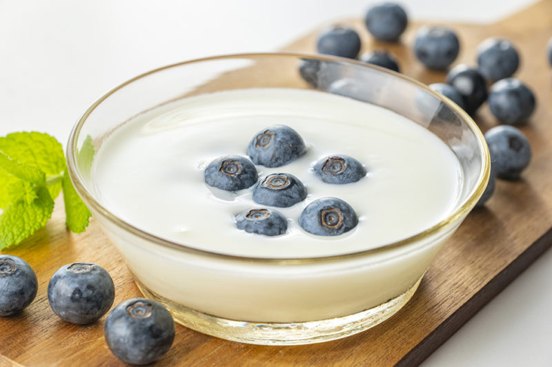 ブルーベリーヨーグルト