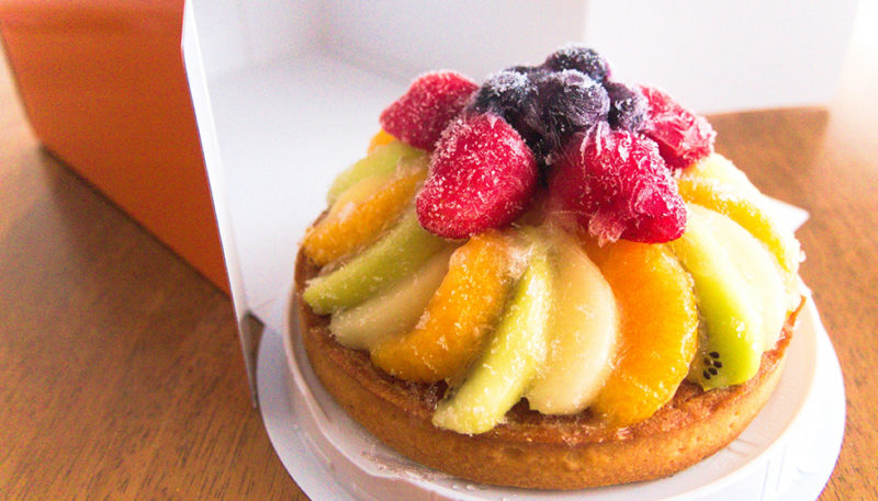 冷凍のフルーツタルト